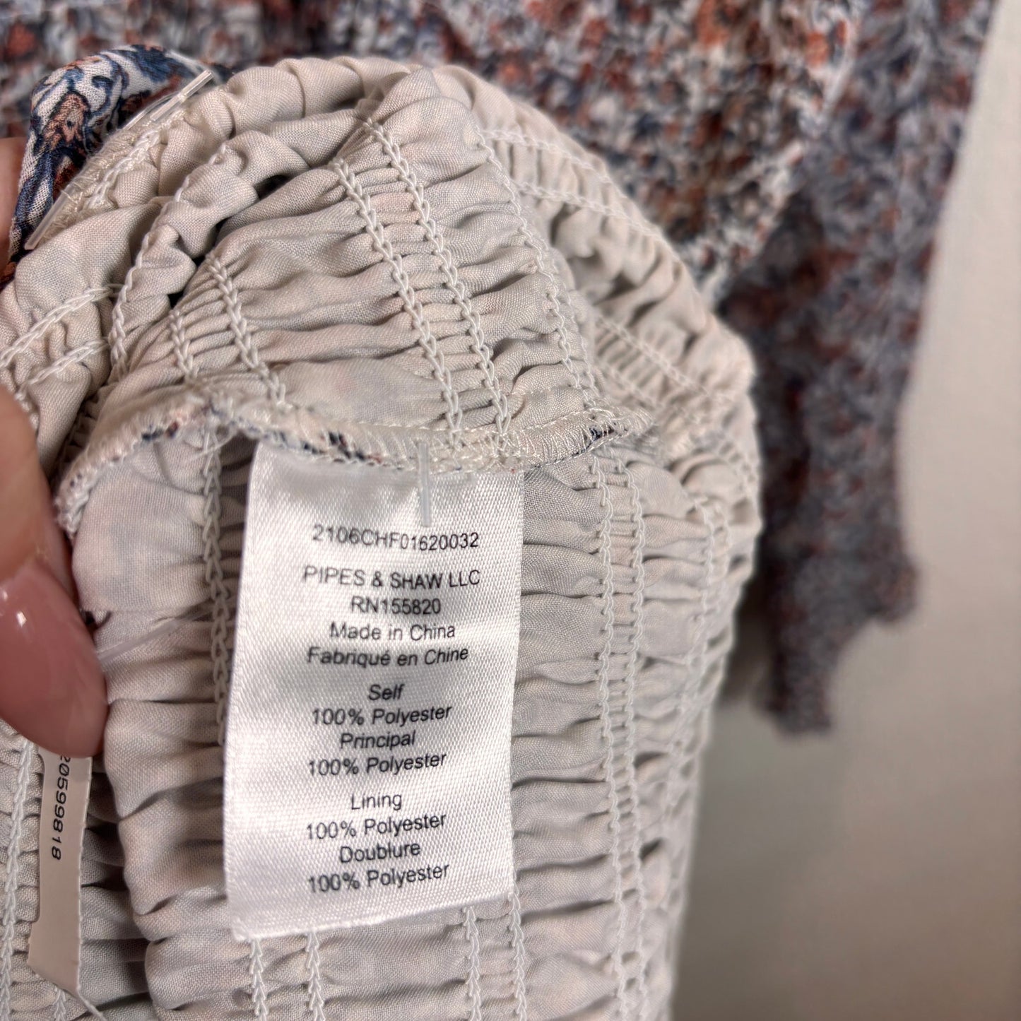 Veronica Beard Farha Vine Print Dress Size 4 Floral Mini Dress