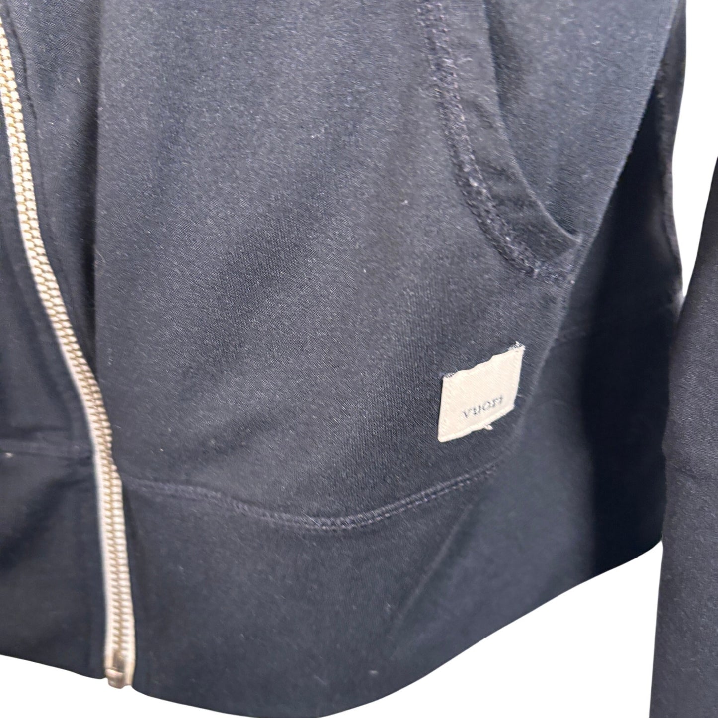 Vuori Halo Performance Hoodie in Black Size XS