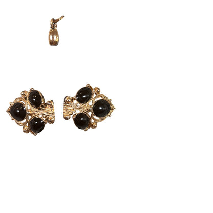 St. John Couture Womens Black and Gold Jeweled Tweed Jacket & Skirt Suit Set 6