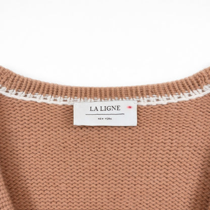 La Ligne Women's Wool and Cashmere Cardigan Sweater Size Large