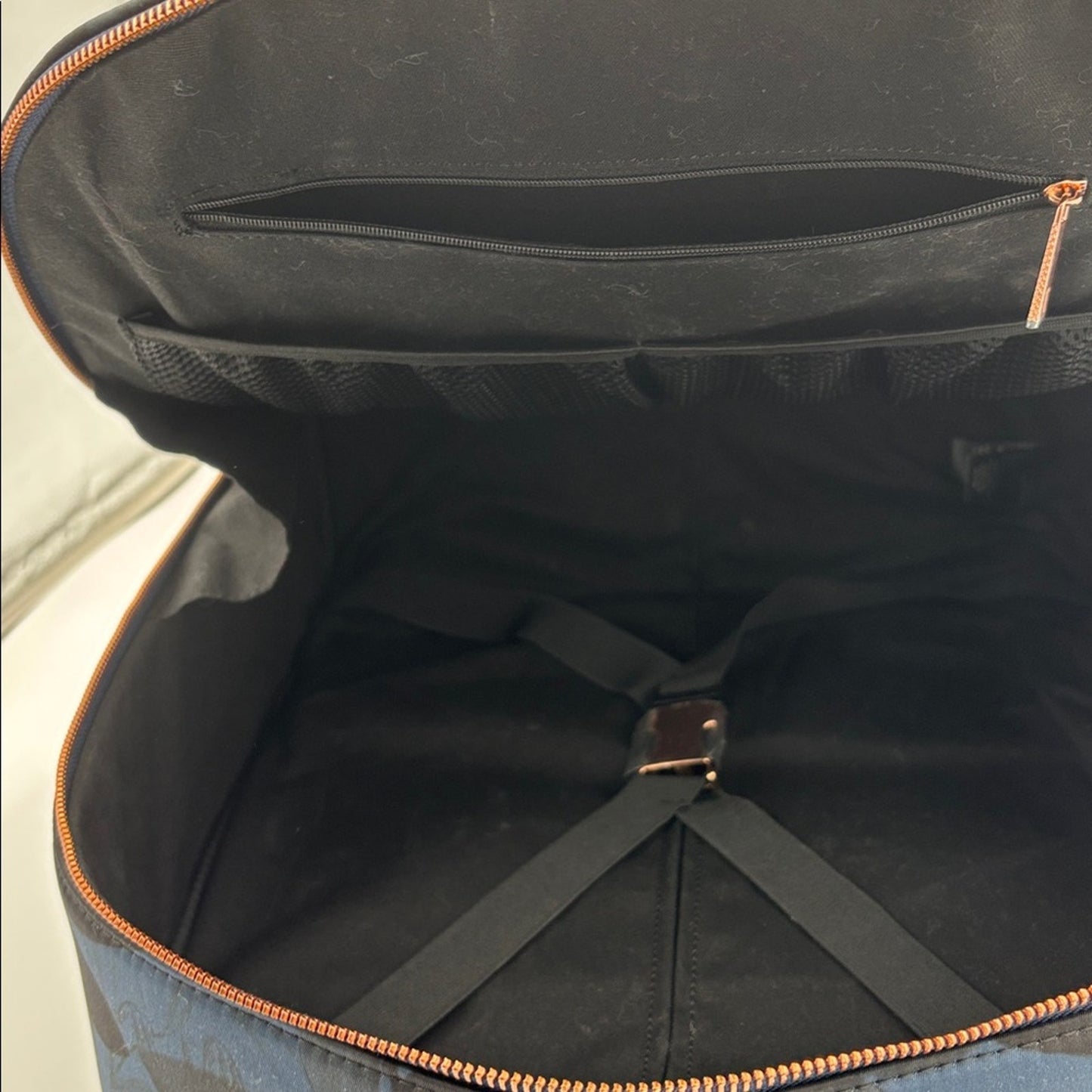 TED BAKER Rossiee Houdini Travel Bag Carry On Roller Bag - Blue In Navy