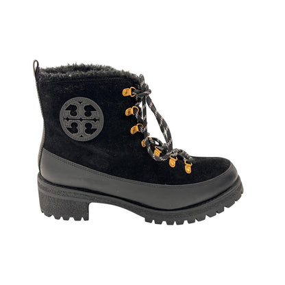 Tory Burch Women's Thea Lugg Suede Boots 9 M