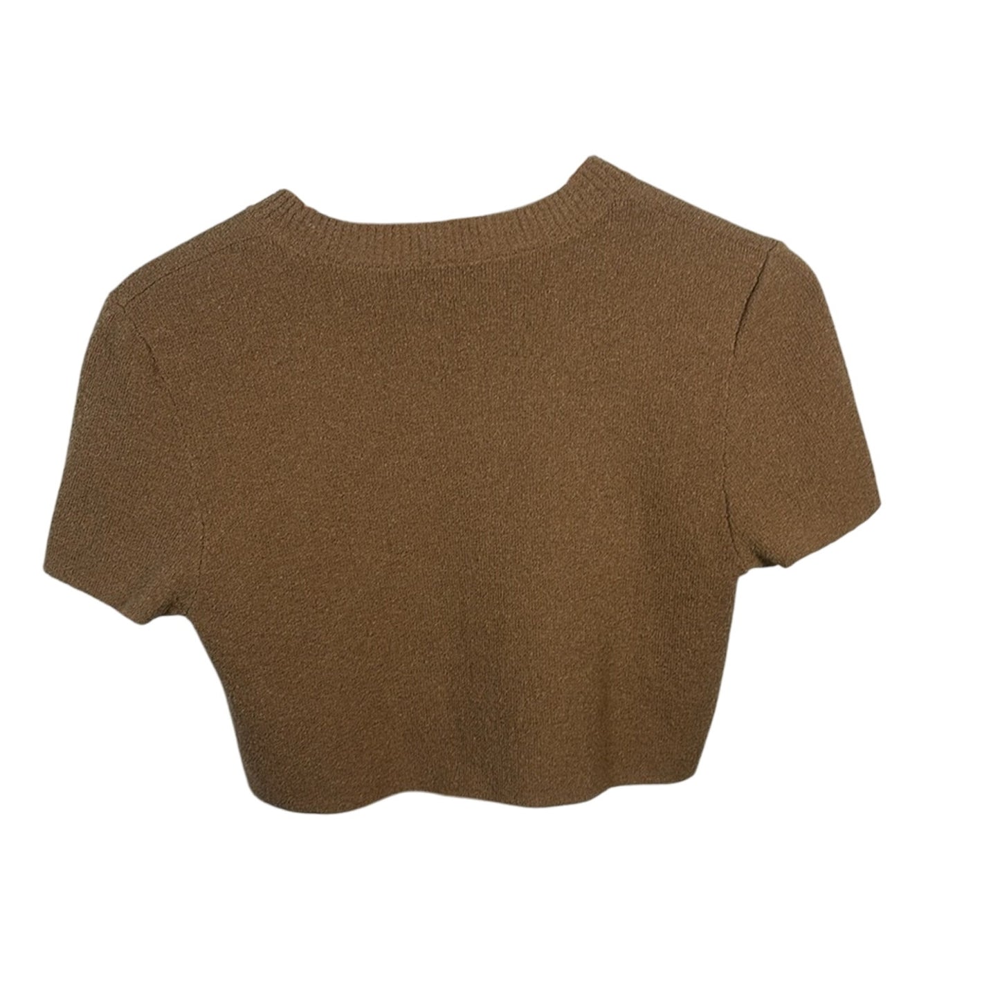 Bec + Bridge Fifi Knit Top in Taupe Size 2