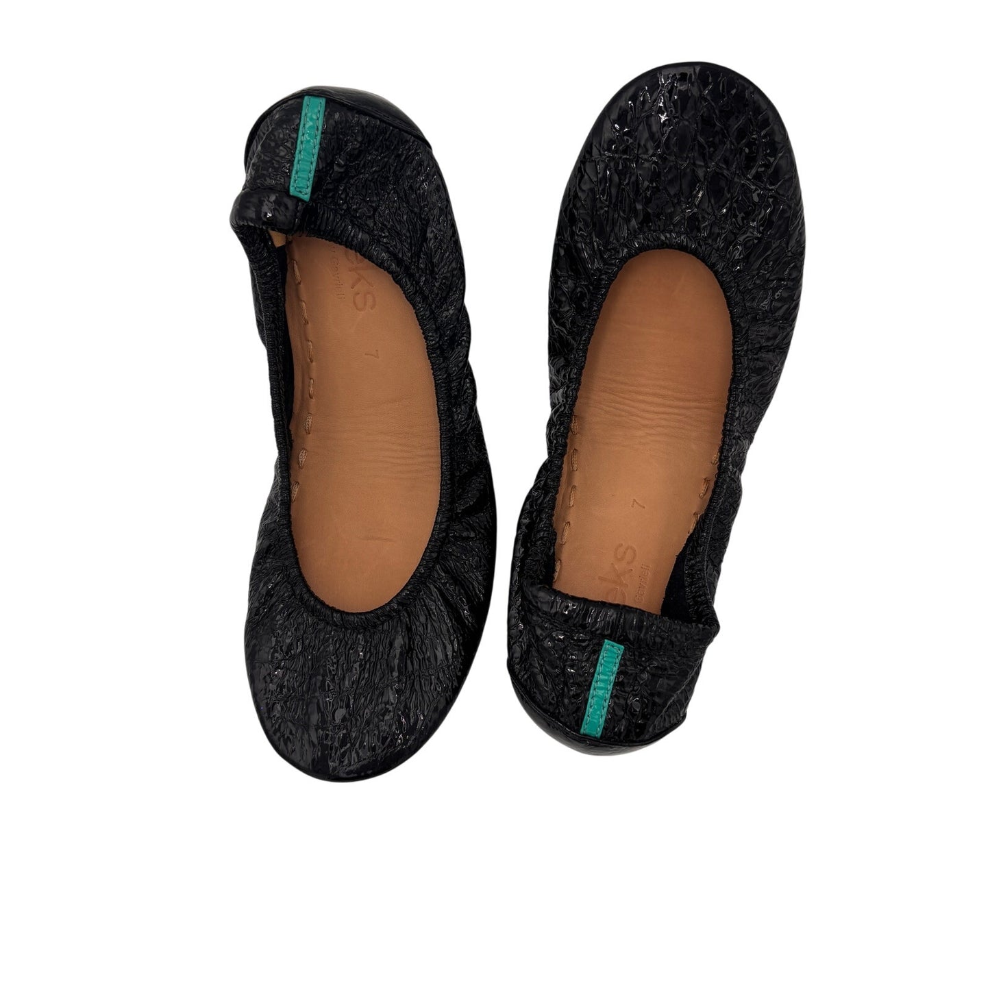 NEW Tieks Obsidian Black Ballet Flats Size 7