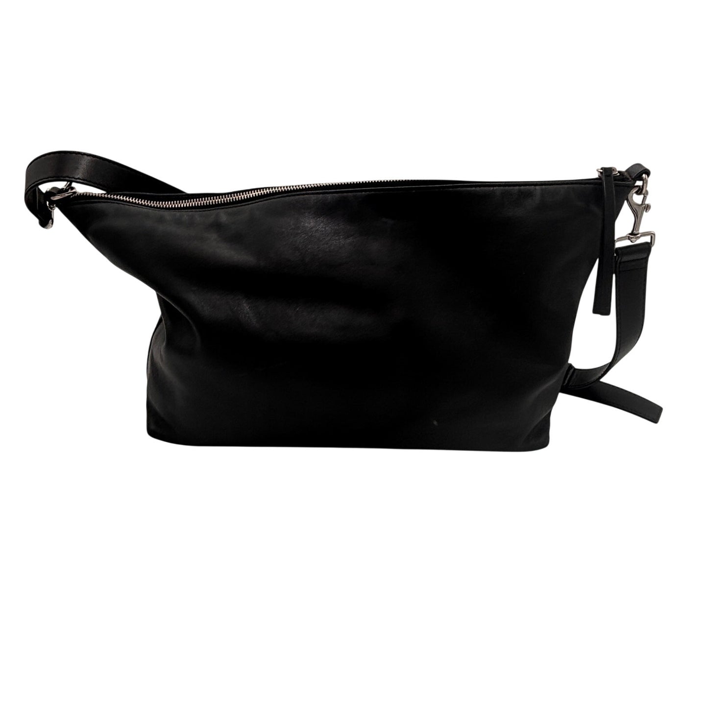 Theory Black Leather Shoulder Bag