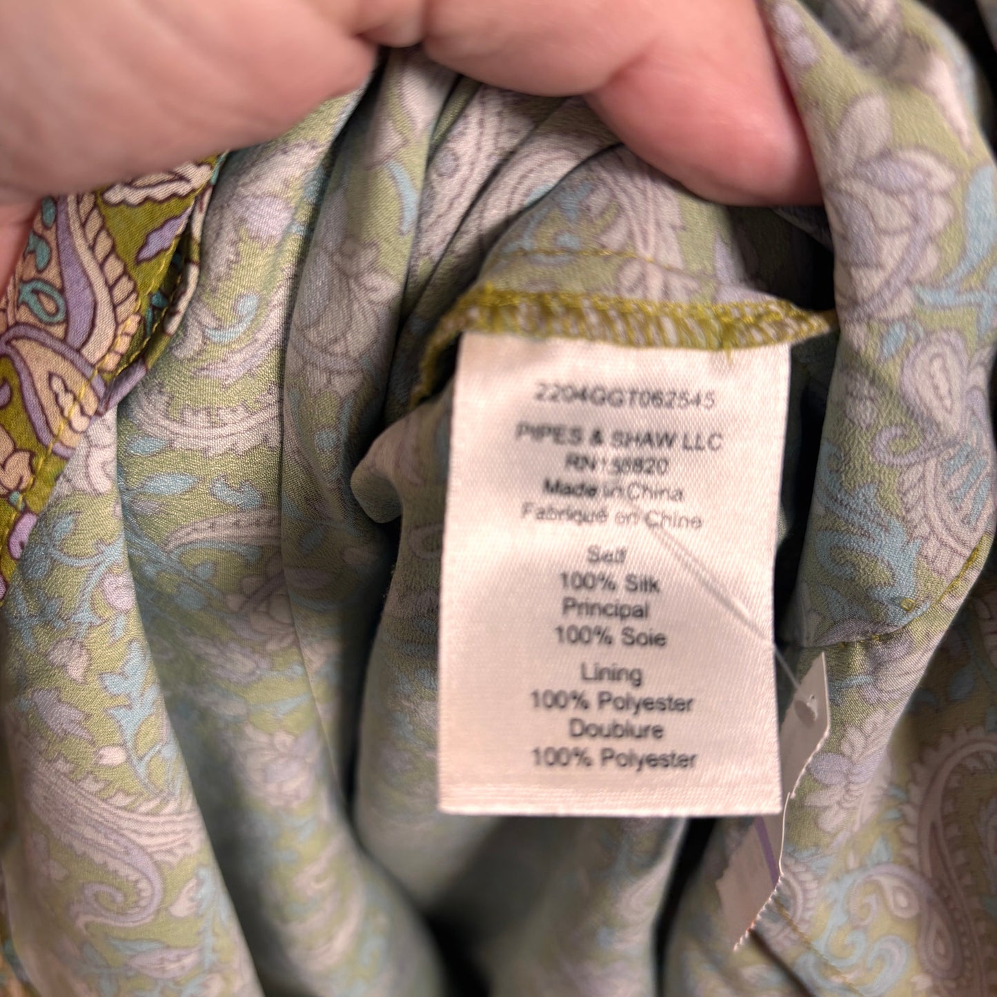 Veronica Beard Dakota Paisley Green Mini Dress 6