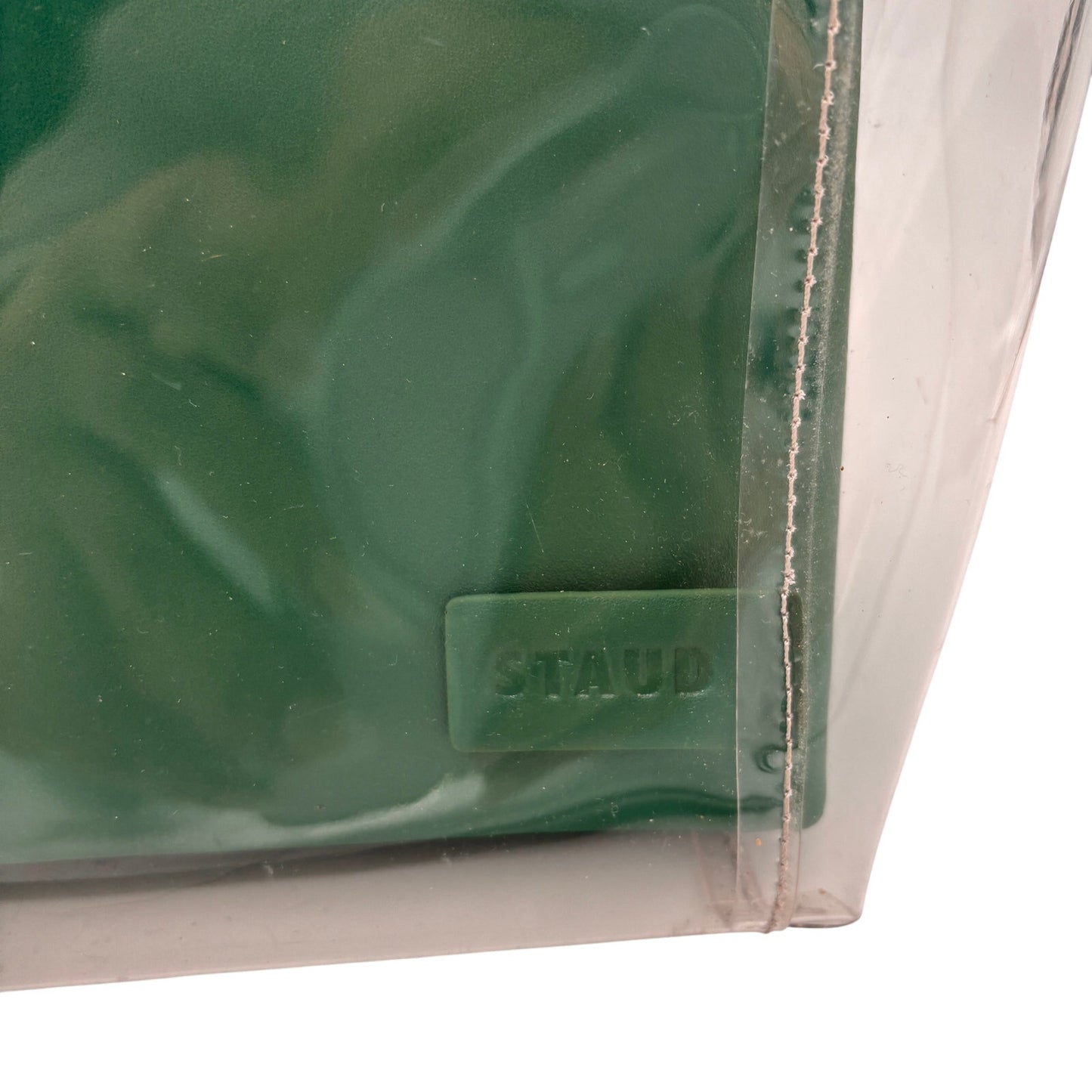 Staud Mini Shirley PVC Top Handle Bag