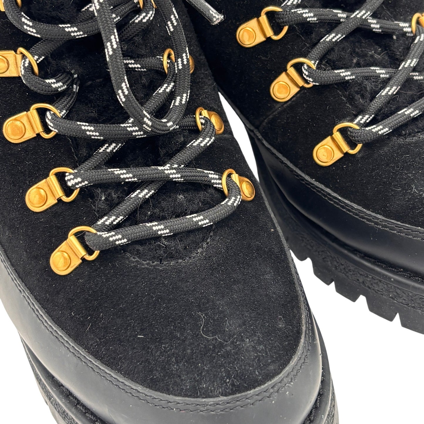 Tory Burch Women's Thea Lugg Suede Boots 9 M