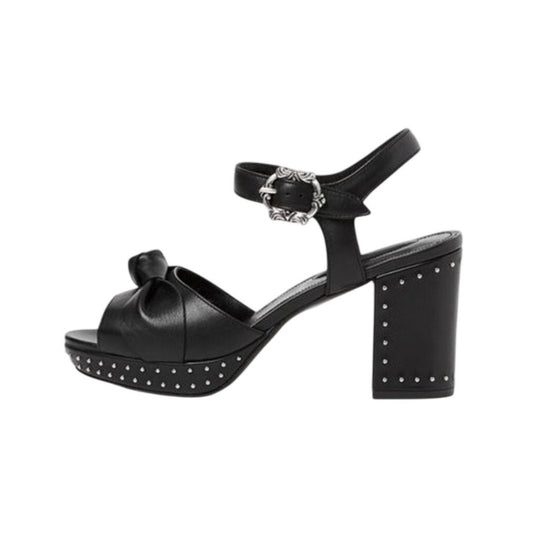NEW The Kooples Stud Detail Leather Sandals Size 37