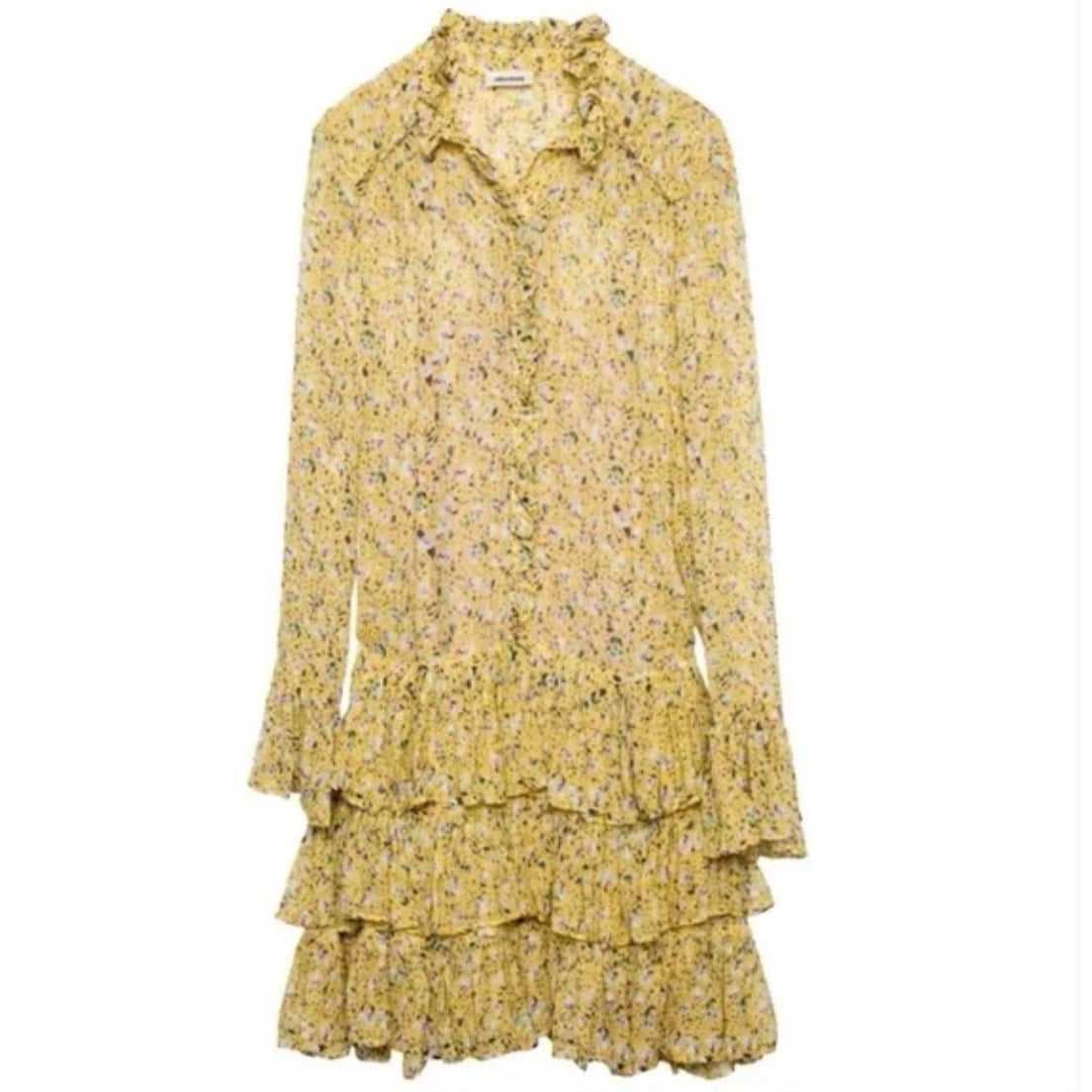 Zadig & Voltaire Rebbie Anemone Dress Size Large