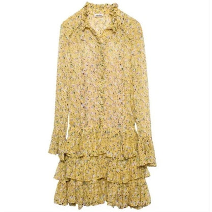 Zadig & Voltaire Rebbie Anemone Dress Size Large