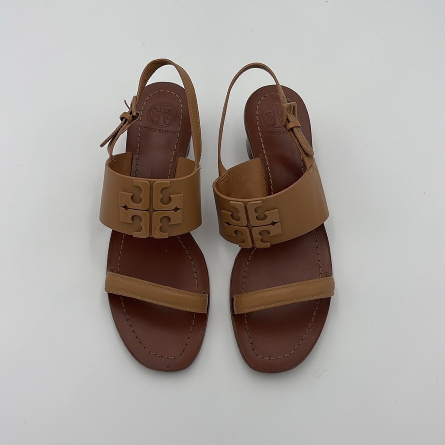 Tory Burch Lowell 2 45mm Brown Leather Sandals
9.5