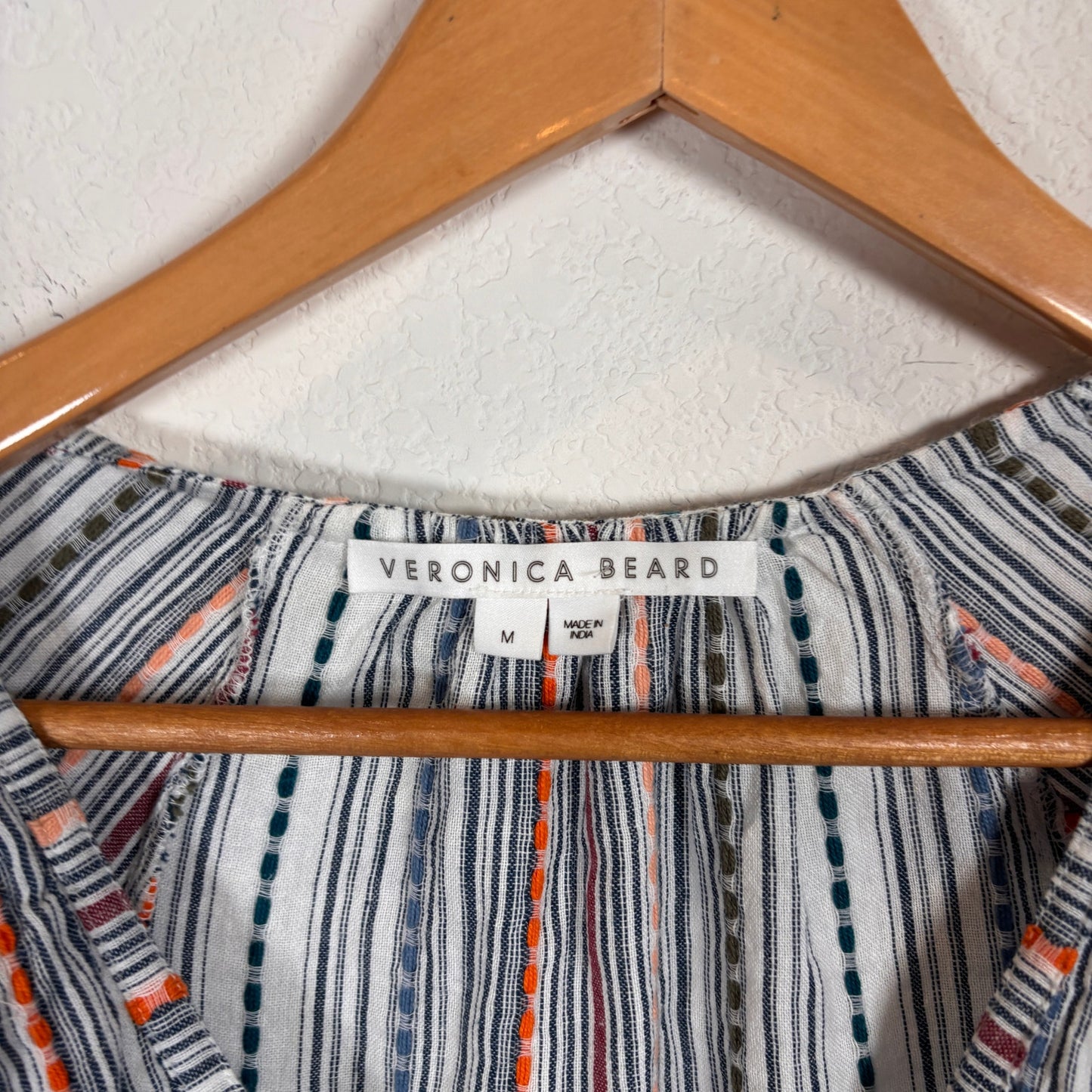 Veronica Beard Suzie Striped Dress Size Medium