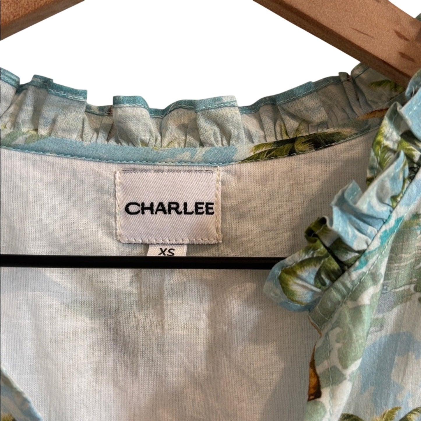 Charleston Shoe Co Charlie Garrett Dress in Palm Paradiso XS