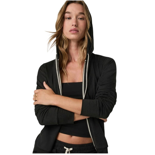 Vuori Halo Performance Hoodie in Black Size XS