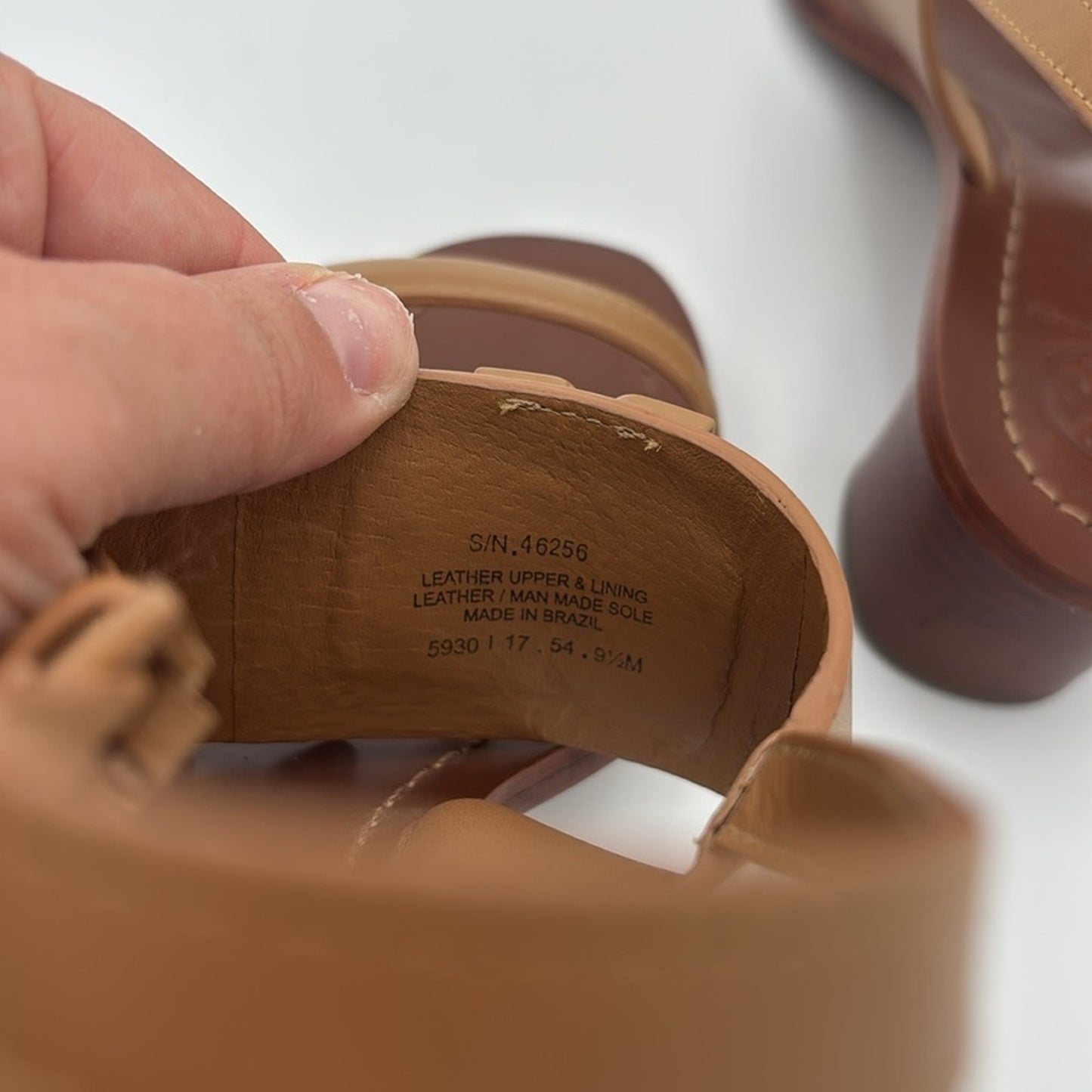 Tory Burch Lowell 2 45mm Brown Leather Sandals
9.5