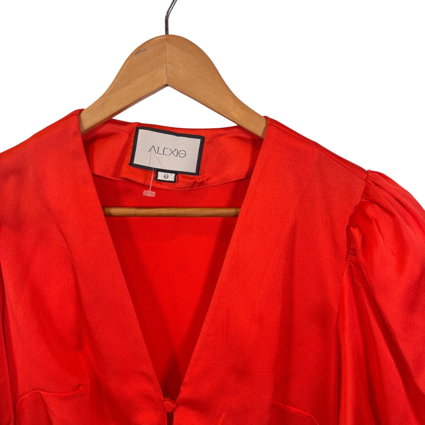 Alexis Women's Indria Silk Romper in Red Size Small