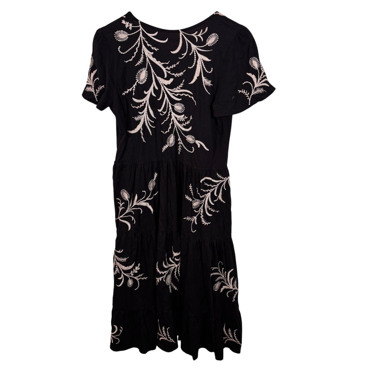 Johnny Was Women's Fern Tiered Knit Dress MSRP $250