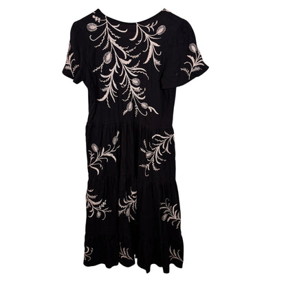 Johnny Was Women's Fern Tiered Knit Dress MSRP $250