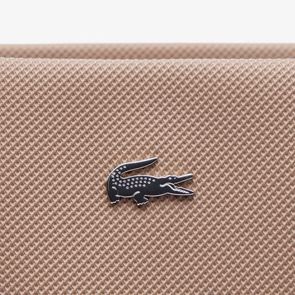 Lacoste Women's Daily City Purse in Taupe Shoulder Crossbody Bag