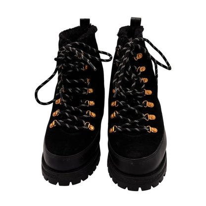 Tory Burch Women's Thea Lugg Suede Boots 9 M