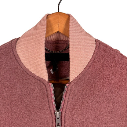 RAG & BONE Oversized Elle Bomber Wool Jacket XS