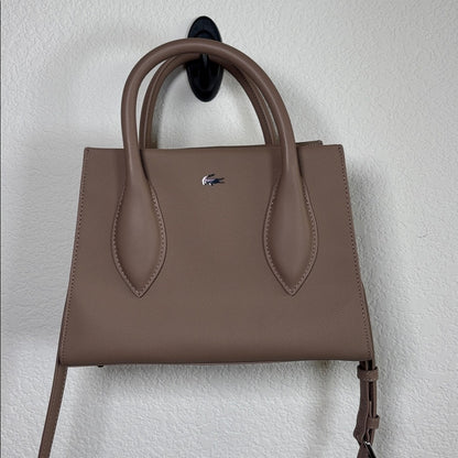 Lacoste Women's Daily City Purse in Taupe Shoulder Crossbody Bag