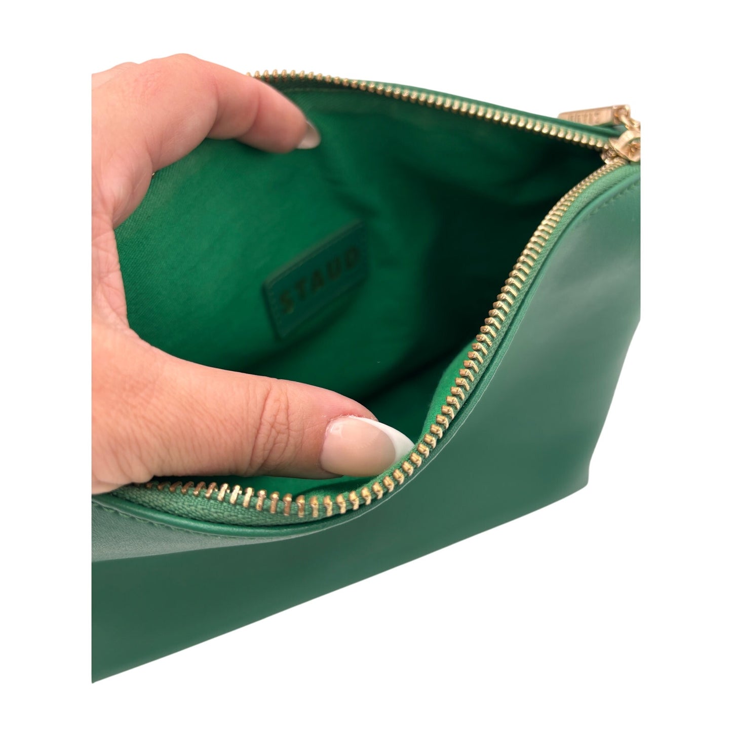 Staud Mini Shirley PVC Top Handle Bag