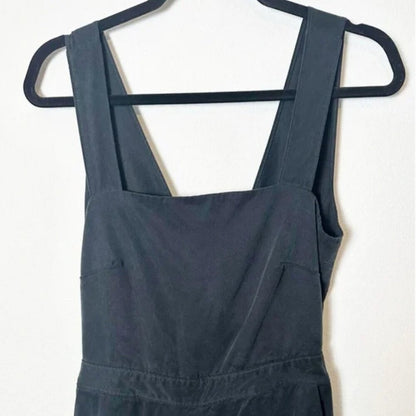NEW Vetta Capsule Women's Two Piece Apron Jumpsuit Navy Blue Size 0