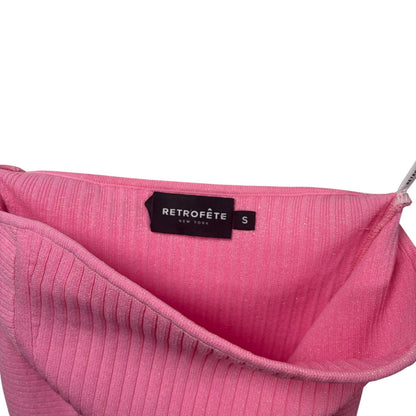 Retrofete Women's Annina Knit Dress in Pink Size Small