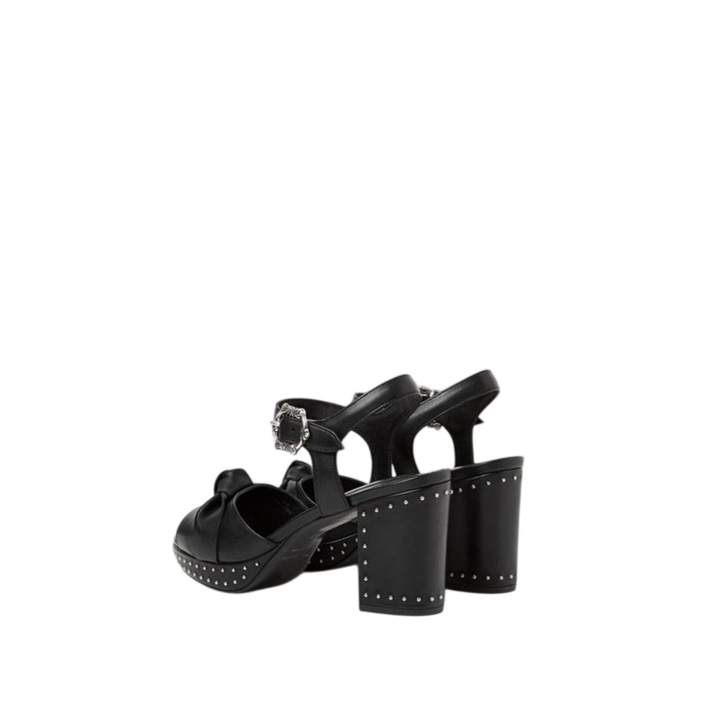 NEW The Kooples Stud Detail Leather Sandals Size 37