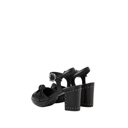 NEW The Kooples Stud Detail Leather Sandals Size 37