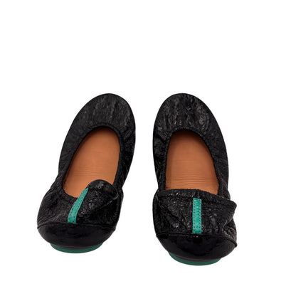 NEW Tieks Obsidian Black Ballet Flats Size 7