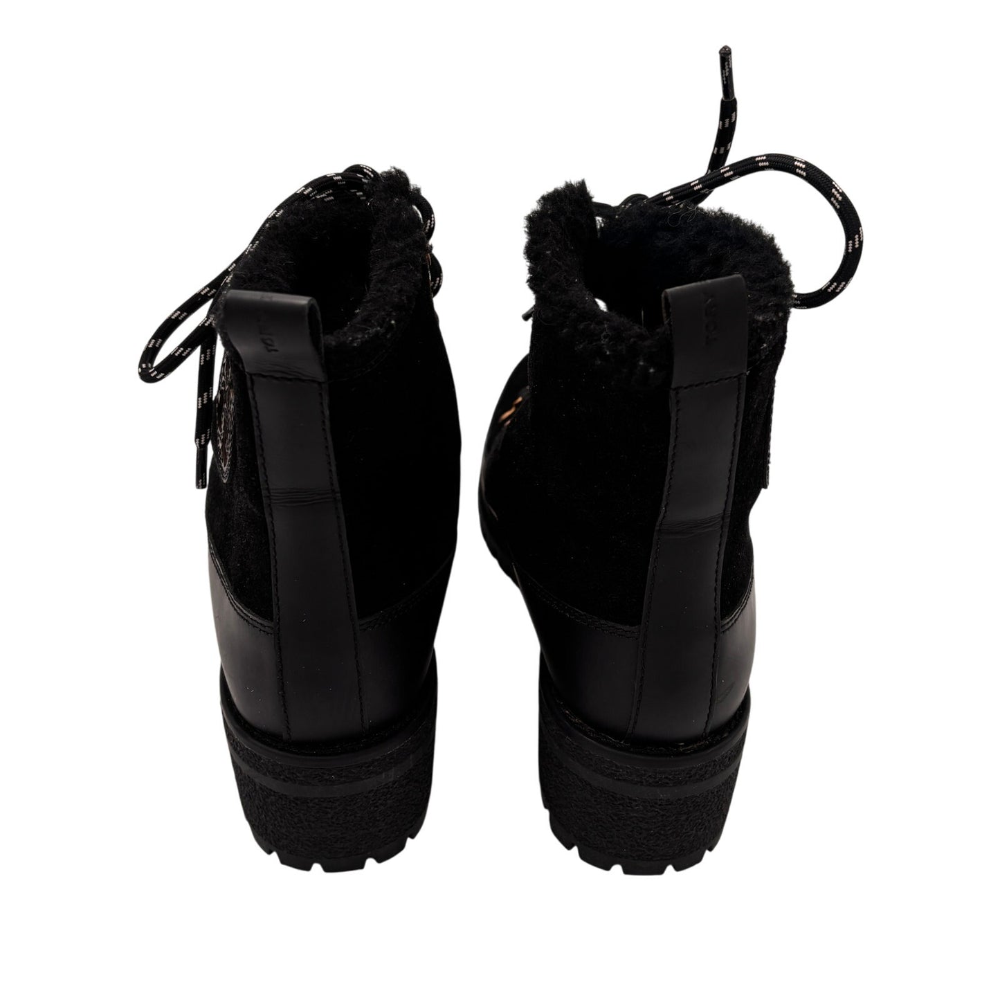 Tory Burch Women's Thea Lugg Suede Boots 9 M