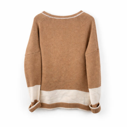 La Ligne Women's Wool and Cashmere Cardigan Sweater Size Large