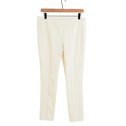 The Row Women’s  Cream Tailored Pants Size 8