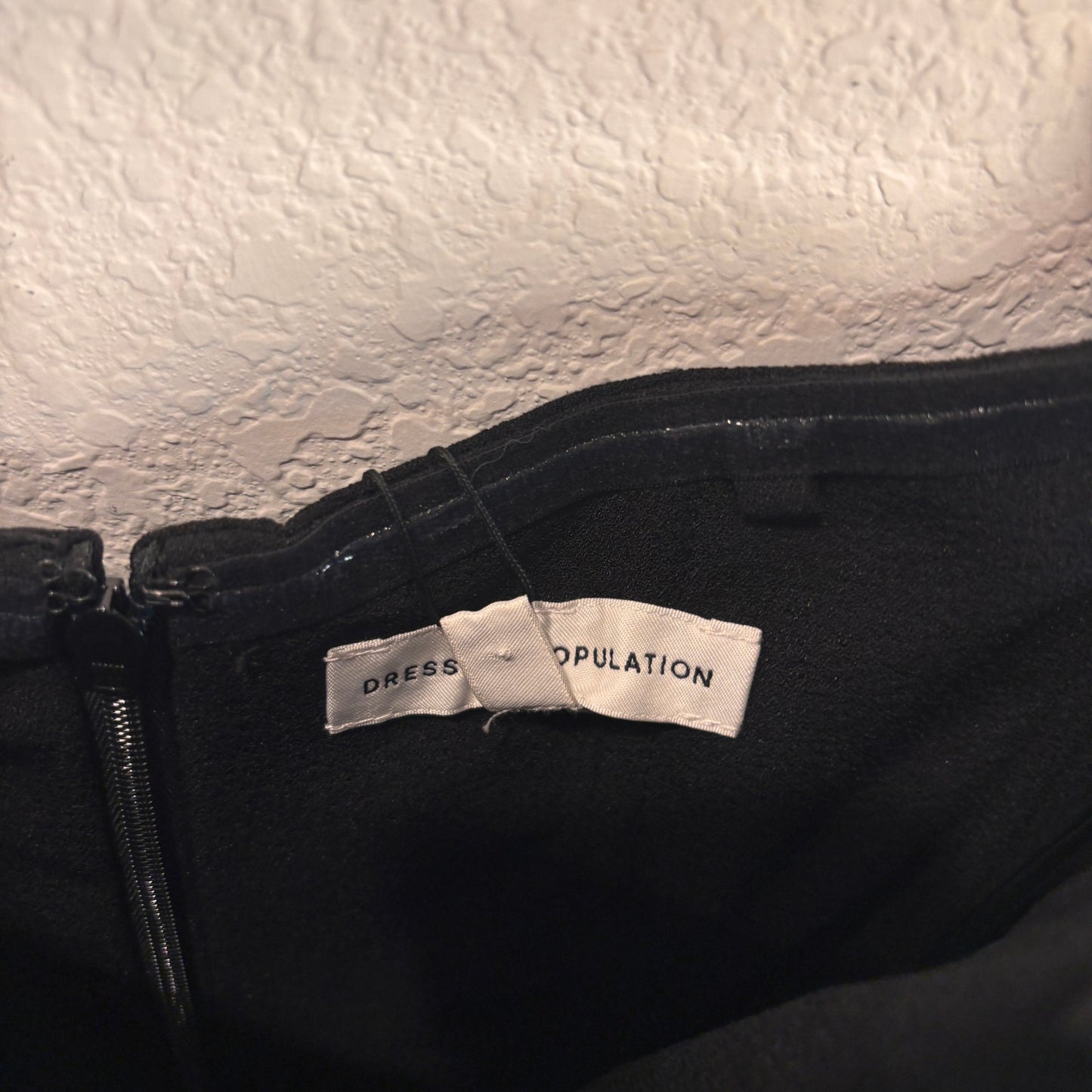 NEW Dress The Population Alani Sheath Sequin Gown Dress Off The Shoulder Small