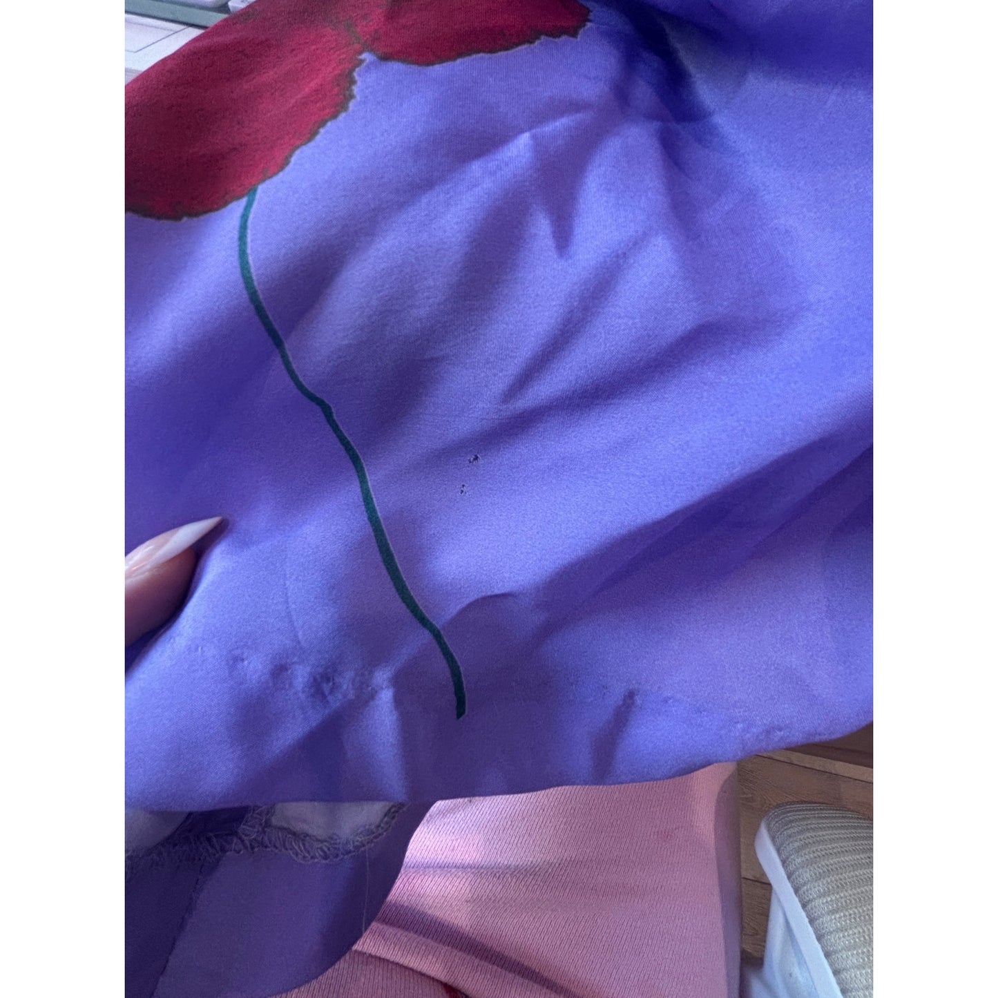 SMYTHE Poppy Print One-shoulder Asymmetric Dress Size 0 MSRP $695