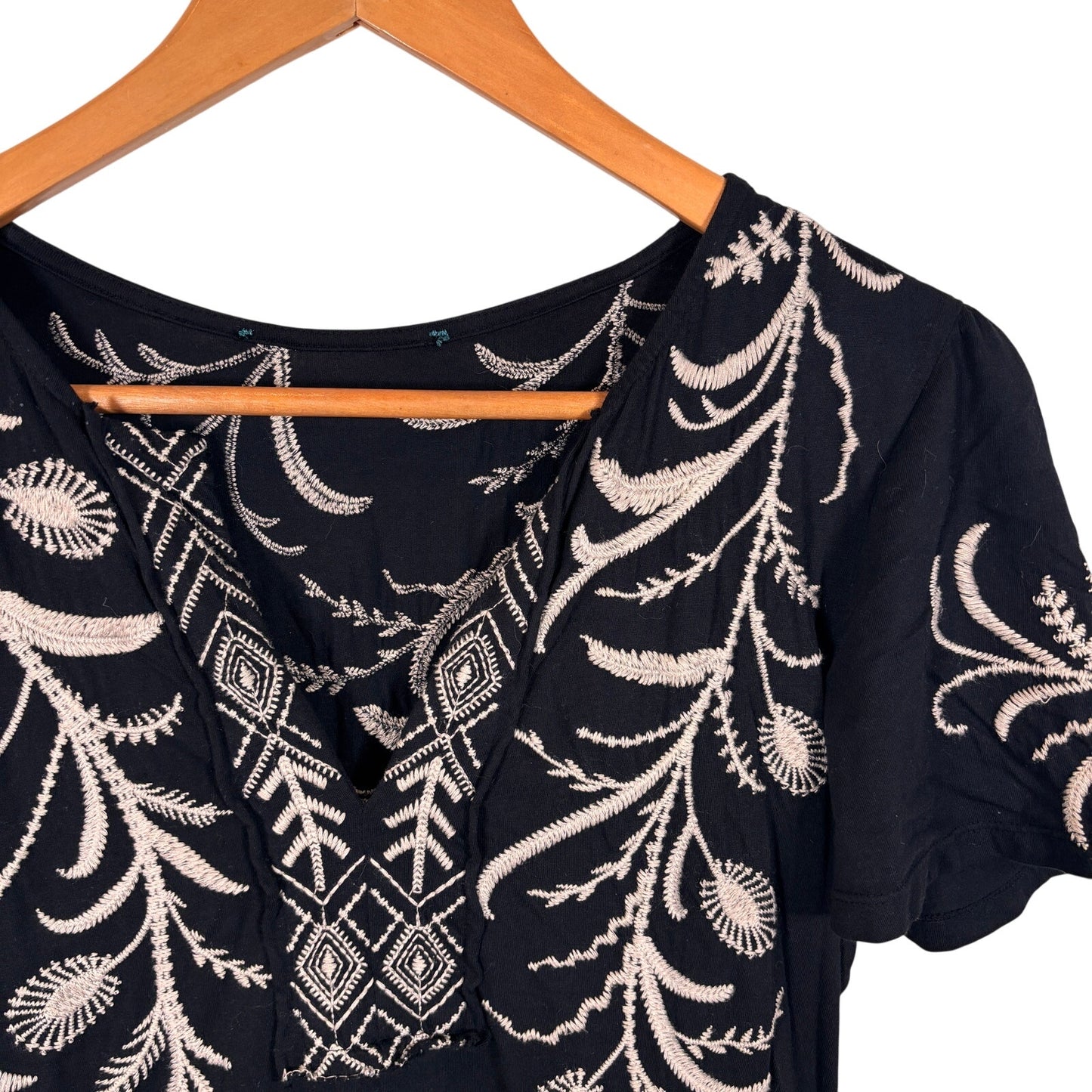 Johnny Was Women's Fern Tiered Knit Dress MSRP $250