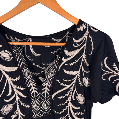 Johnny Was Women's Fern Tiered Knit Dress MSRP $250