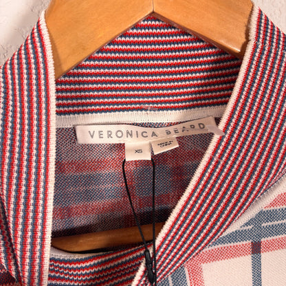 NEW Veronica Beard Michler Knit Tank – Off-White Multi – Size XS – MSRP $298